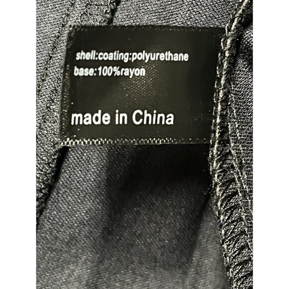 Lane Bryant Skirt Women 14/16 Black Faux Leather Pleated Flared Swing Midi - Picture 10 of 11